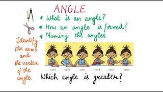 Thumbnail: Lines and Angles Class 6 Ganita Prakash | What is an Angle | How an angle is formed | Naming angles