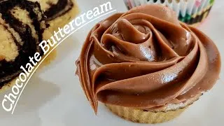 Thumbnail: Silky smooth Chocolate Buttercream recipe | Only 3 ingredient recipe | Cakes and bakes easy Icing
