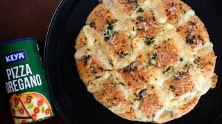 Thumbnail: Easy Cheesey Garlic Bread using Atta | Pull Apart Cheese Garlic Bun Recipe from scratch | no maida