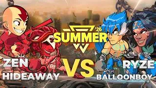 Thumbnail: Balloonboy/Ryze VS Zen/Hideaway | Elimination Final | Brawlhalla Summer Championship 2026 2v2