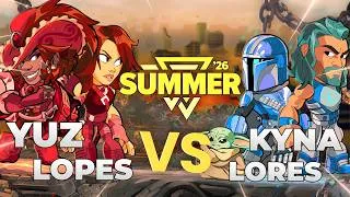 Thumbnail: yuz/Lopes VS Kyna/lores | GRAND FINAL | Brawlhalla Summer Championship 2026 2v2
