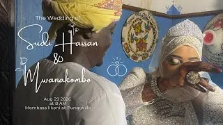 Thumbnail: MOMBASA SWAHILI TRADITIONAL WEDDING | SUDI HASSAN & MWANAKOMBO | KENYAN YOUTUBER 🇰🇪!!