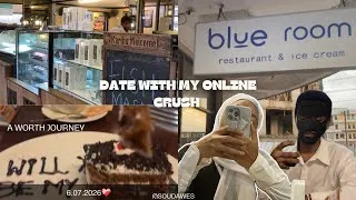 Thumbnail: WE FINALLY MET IN PERSON….❤️ | BLUEROOM RESTAURANT REVIEW MOMBASA | KENYAN YOUTUBER 🇰🇪!!