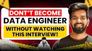 Thumbnail: Don't Become a Data Engineer without watching this.
