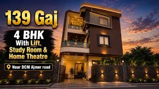 Thumbnail: New 139 Ultimate West Facing House Design | 25x50 Latest Floor Plan | New Luxury Villas In Jaipur 
