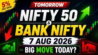 Thumbnail: NIFTY 50 & BANK NIFTY Analysis | 7 August 2026 | Tomorrow Market Prediction|