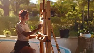 Thumbnail: Day in the Life of an Artist | ASMR Studio Vlog Painting