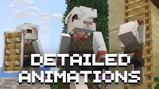 Thumbnail: Detailed Animations - Minecraft animation Resource pack