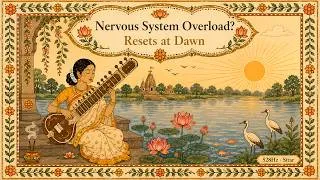 Thumbnail: Nervous System Reset | Sitar Raga Ahir Bhairav 528Hz | Morning Calm