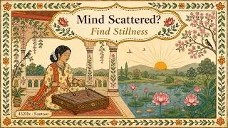 Thumbnail: Santoor for Overthinking | 432Hz Indian Meditation Music | Calm & Centered