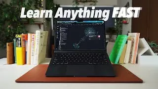 Thumbnail: How to Learn Anything Fast in 2025 (AI Productivity Apps That Actually Work)