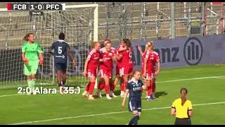 Thumbnail: 【ハイライト】FCバイエルン・ミュンヘン女子 vs パリFC｜プレシーズン2026｜谷川不在もホームで2-0の完勝！