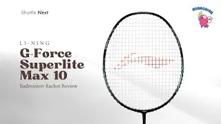 Thumbnail: G-Force Superlite Max 10 Review 🏸 | Ultralight Carbon Fiber Racket 💥 Speed & Precision! 🎯