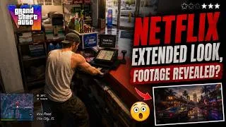 Thumbnail: 😱 GTA 6 Netflix Extended Footage LEAKED? Jason Store Robbery, Car Repair, Fuel Refill & All Details