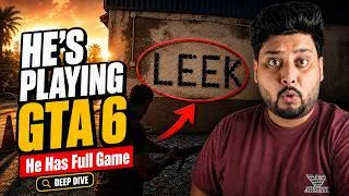 Thumbnail: 😱 He is Playing GTA 6 LIVE! GTA 6 Full Game LEAKED? 😱 New 2 Gameplay & Map Leaks Explained