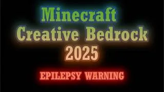 Thumbnail: Minecraft Creative Bedrock 2025 Recap