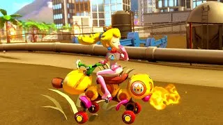 Thumbnail: Mario Kart 8 Deluxe NEW DLC Tracks - Cherry Cup 200cc