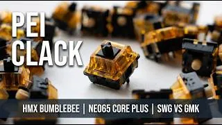 Thumbnail: The HMX PEI Clack: QQ x HMX Bumblebee Switch Review & Sound Test