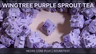 Thumbnail: Wingtree Purple Sprout Tea Light Tactile | Neo65 Core Plus | Soundtest