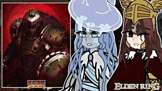 Thumbnail: Elden Ring Demigods React to The Doom Slayer | Gacha React |