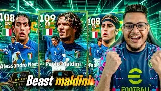 Thumbnail: Maldini 109 Nesta 108 🥶🔥 সেরা ডিফেন্ডার দের বক্স ওপেন করলাম 🔥