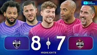Thumbnail: MR BEAST, HENRY, MARCELO, RIBERY, HAZARD FOOTBALL LEGENDS AND INFLUENCERS! CHARITY GAME 2026