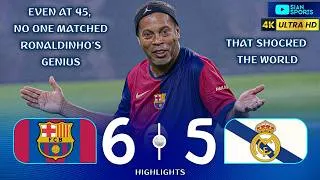 Thumbnail: A LOS 45 AÑOS, RONALDINHO DEMOSTRÓ QUE NADIE HA IGUALADO SU GENIALIDAD Y MARCÓ UN GOL ABSURDO !