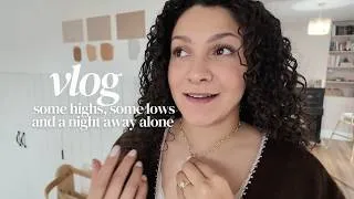Thumbnail: Vlog: Some highs, some lows and a night away alone