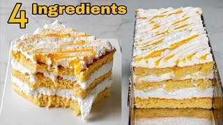 Thumbnail: Easy Cake Recipe For Beginners [4 Ingredients] How To Make Cake At Home