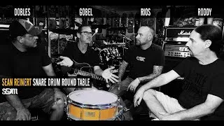 Thumbnail: Sean Reinert Snare Drum Round Table: Gus Rios, Derek Roddy, Jason Gobel, and Santiago Dobles.