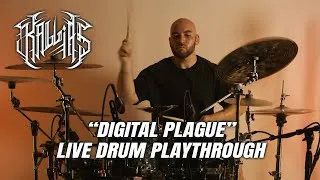 Thumbnail: Justin Gogan - Kallias - Digital Plague Drum Play-through (Feat. Ian Wayne of Soreption)