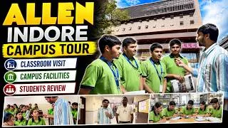 Thumbnail: Allen Indore Campus Tour |👨‍🏫 Classroom Visit | Campus Facilities | Students Review | JEE & NEET 