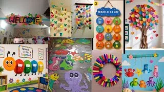 Thumbnail: DIY Classroom wall decoration ideas/Wall hanging design/Paper Wall hanging decoration/paper crafts 