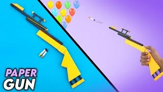Thumbnail: Easy paper Gun , how to make a paper gun , paper sniffer gun