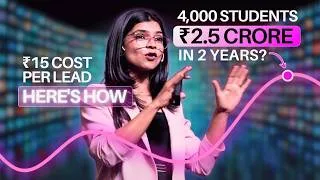 Thumbnail: 4,000 Students | ₹2.5 Crore Revenue | Started with Art - The Story Of Vaishnavi