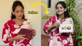 Thumbnail: How to Upcycle Old Bag with Denim | Step-by-Step Tutorial | DIY Bag Makeover at Home | By Siddhi