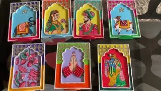 Thumbnail: Jharokha Wall Art for Diwali Decor | Budget-Friendly Home Decor Idea | Jharokha Art Tutorial 