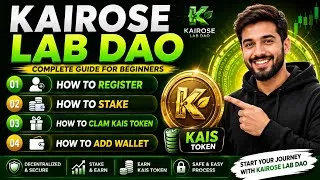 Thumbnail: Kairose Mai Register kese kre | Token Clam Kese kre | New Staking Kese kre | Konsi Blockchain Use 