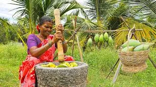 Thumbnail: MANGO 🥭  Idi Rasam Recipe | Mango Thooku Cooking in Village | Village Food