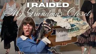 Thumbnail: MYSTERY VINTAGE UNBOXING + TRY ON HAUL (70s, gunne sax, y2k, 90s, whimsygoth)
