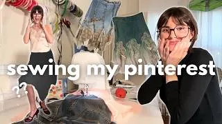 Thumbnail: SEWING MY FAIRY PINTEREST BOARD | fairycore thrift haul + upcycles (y2k, fairy, whimsical)