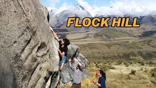 Thumbnail: Flock Hill bouldering