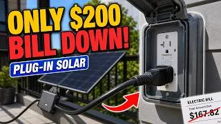 Thumbnail: Solar Installers Charge $20,000 — This $200 System Just Plugs Into the Wall