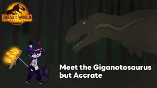 Thumbnail: Jurassic World: Dominion Meet the Giganotosaurus but Accrate (Stick Node Animation x Gacha)