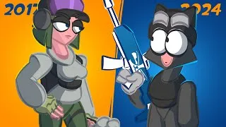 Thumbnail: Ela in Siege | NOW vs THEN