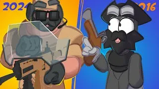 Thumbnail: Blackbeard in Siege | NOW vs THEN