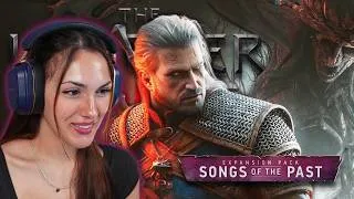 Thumbnail: We have a remaster AND a dlc?! | Reacting to GAMESCON The Witcher 3 Remaster + Songs of the Past DLC