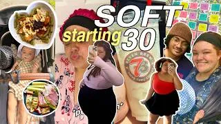 Thumbnail: STARTING SOFT 30| changing my life, working out, balancing mom life *postpartum*