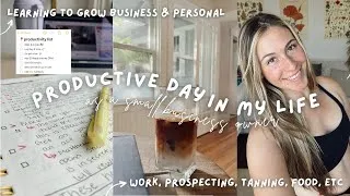 Thumbnail: Productive day in my life as a entrepreneur | prospecting, building a CRM, workout + MY NEW TRUCK!