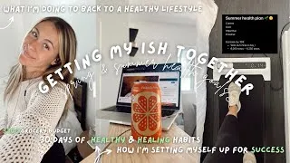 Thumbnail: 🦋🌸🐚 SPRING & SUMMER HEALTH GOALS | gym & fitness motivation, healing gut & acne, eating on budget!